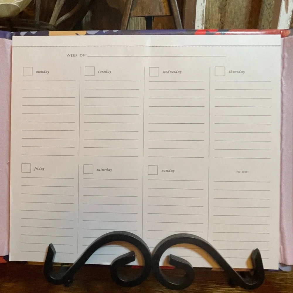 Kate Spade New York Swing Flora 2 Piece Stationary Desk Set New NWT - Picture 6 of 12